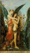 Gustave Moreau Hesiod and the Muse painting